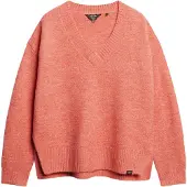 Superdry Oversized V-hals Genser