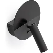 Faro LED vegglampe Duas med USB-ladekontakt, svart