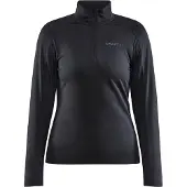 Craft Core Gain Midlayer W Black Langarmet T-skjorte