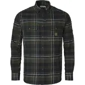 Chevalier Heron Flannel Shirt Men October Green Checked S