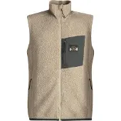 Lundhags Flok Wool MS Pile Vest, mellomlag, beige
