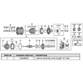 Shimano Sg-c6061-8d Intern Montering