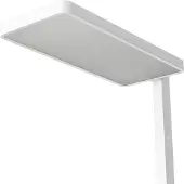 Arcchio LED-gulvlampe Timon, 195 cm, hvit, 54 W, aluminium
