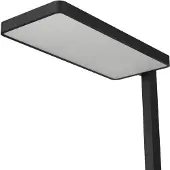 Arcchio LED-gulvlampe Timon, 54W, svart, høyde 195 cm