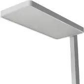 Arcchio LED-gulvlampe Timon, 54W, sølv, høyde 195 cm