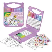 Crayola Koffert Med 65 Vaskbare Pastellblyanter Med Tilbehør