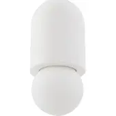 LINDBY pendellampe Nielson, Ø 11 cm, hvit, gips