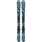 K2 Indy+fdt 7.0 Junior Alpint Ski Pakke