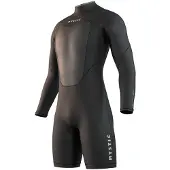 Mystic Brand Flatlock 3/2mm Langermet Shorty Med Glidelås Bak