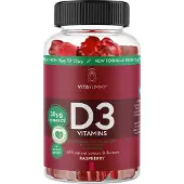 VitaYummy Vitamin D3 Raspberry 60 pieces