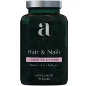 A+ Hår & Negler Biotin Sink Kollagen 90 kapsler