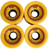 YOW Ura Wheels 66mmx51mm Mustard Shr 80A Wheels mønster