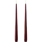 Ester & Erik LED-lys 30 cm 2-pk, Deep Wine