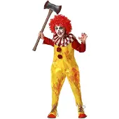 Atosa Clown Halloween Jentekostyme