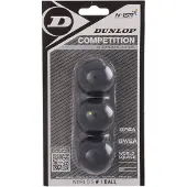 Dunlop COMPETITION 3-pack Squash Ball