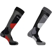 Salomon S/Access, Skisokker, 2-pak, Black/Beluga