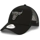 New Era Chicago Bulls Nba E Frame Trucker Adjustable Cap