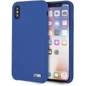BMW Silikon M Collection iPhone X / Xs Etui - blå