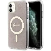 GUESS GUHMN61H4STP iPhone 11 6,1" rosa/rosa hardcase 4G MagSafe