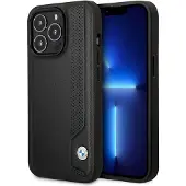 BMW Bmhcp14x22rbdk Iphone 14 Pro Max 6.7 Leather Dots Telefondeksel