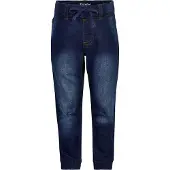 Minymo Bukser - Stretch Loose Passform - Mørkeblå Denim - - 2 år (92) - Jeans