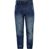 Minymo Bukser - Stretch Loose Passform - Blå Denim - - 9 år (134) - Jeans