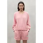Ecoalf for woman. MCWGASTRODAS0856S24-272 Sweatshirt Rodas pink (L), Casual, Long sleeve, Organic Cotton, Sustainable, Recycled Cotton