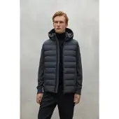 Ecoalf for man. MCMGAKNDENAL0987W24-303 Denali Jacket grey (S), Casual, Long sleeve, Recycled Polister, Sustainable