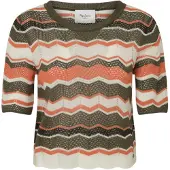 Pepe Jeans for woman. PL702205 Hollis green jumper (S), Casual, Multicolor, Acrylic
