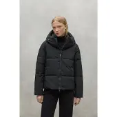 Ecoalf for woman. MCWGAJKIPALA0274W24-319 Ipala Coat Black (S), Casual, Recycled Polister, Sustainable