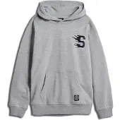 SOMETIME SOON Horizon Hoodie Grey Melange (134 / 9 år)