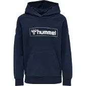 Hummel Hettegenser - hmlBox - Navy - - 4 år (104) - Hettegenser