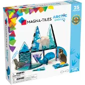 Magna-Tiles Magnetsett - 25 Deler - Arktiske dyr - - OneSize - Magnetisk leketøy