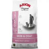 Arion Original Skin & Coat Medium Breed laks - 12 kg