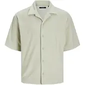 Jack & Jones Bla Terry Kortarmet Skjorte
