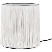 Gubi bordlampe modell 597, aluminium, kremfarget, høyde 29 cm