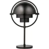 Gubi Multi-Lite batteridrevet bordlampe, svart/svart, 30 cm