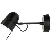 Luce Plan Counterbalance LED-veggspot, svart