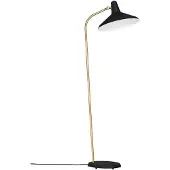 Gubi G-10 gulvlampe svart/messing