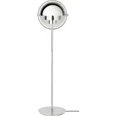 Gubi gulvlampe Multi-Lite, høyde 148 cm, krom/krom