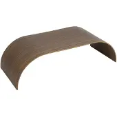 AYTM Curva brett, valnøttfarget, 62 x 25 x 16 cm, tre