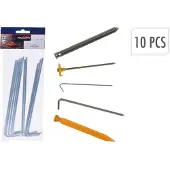 Redcliffs sleden til telt 22 cm, sett med 6 stk plast