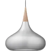 Fritz Hansen Orient P3 pendel aluminium/ eik Ø 50 cm
