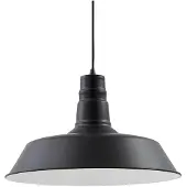 LINDBY hengelampe Laylan, nikkel/hvit, Ø 46 cm, metall