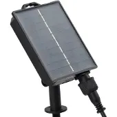 LINDBY LED-lampe med jordspyd Syrene, 45 cm, svart, aluminium