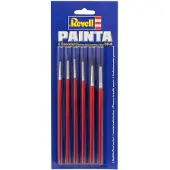 Revell Painta Standard - Malebørste - størrelse: 0, 1, 2, 3, 4, 00 (en pakke 6)