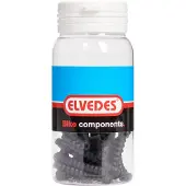 Elvedes 0.8-1.2 Mm Kabelbeskyttende Gummi 25 Enheter