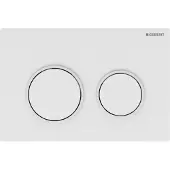 Geberit Betjeningsplade Omega 20 hvid/mathvid/hv