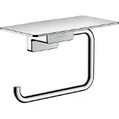 Hansgrohe AddStoris papirholder med hylde krom