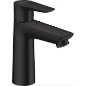 Hansgrohe Talis E 1-grebs håndvaskarmatur 110 uden bundventil, mat sort